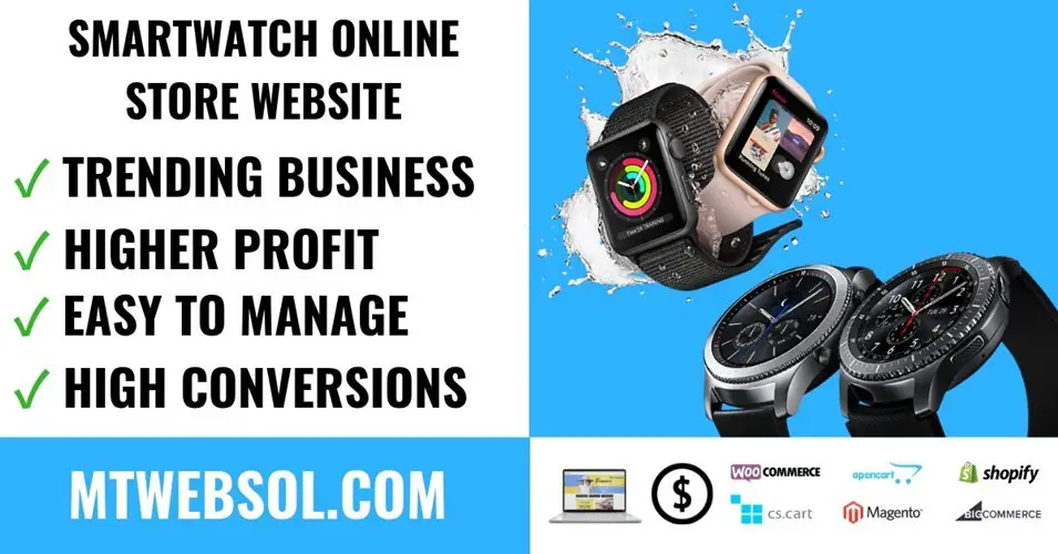 10 Benefits To Build SmartWatch Online Store Business in 2022 | Web »